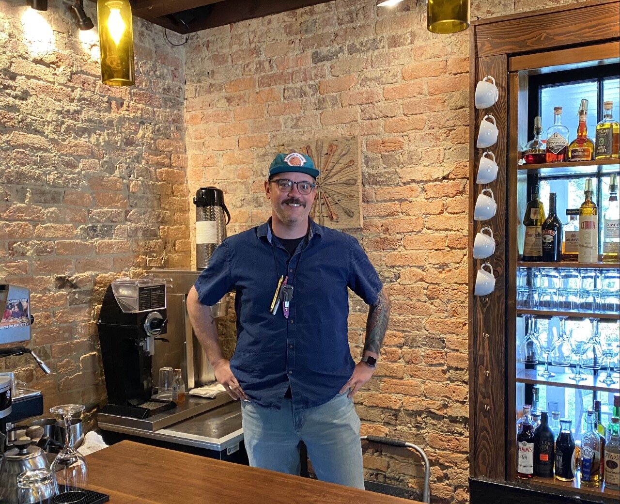 Andy Long, Louisiana-inspired Okra king, has been cooking as if his life depended on it at Over Yonder Appalachian Kitchen.